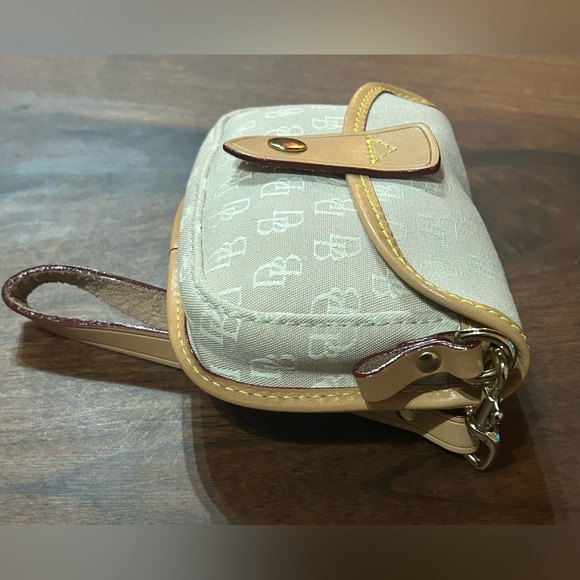 Dooney & Bourke Signature Flap Wristlet - Picture 7 of 11